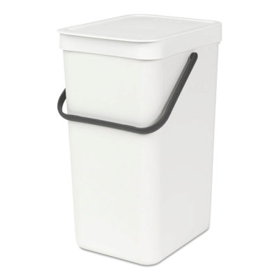 Brabantia Sort & Go 16-Litre Bin – White Brabantia Sort & Go 16-Litre Bin – White